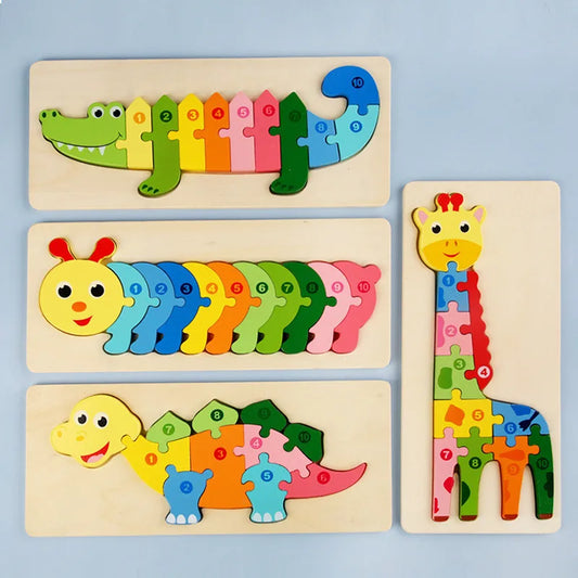 Puzzle en Bois 3D