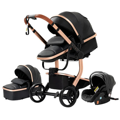 Poussette 3-en-1 Pliable