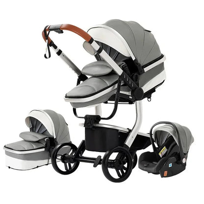 Poussette 3-en-1 Pliable