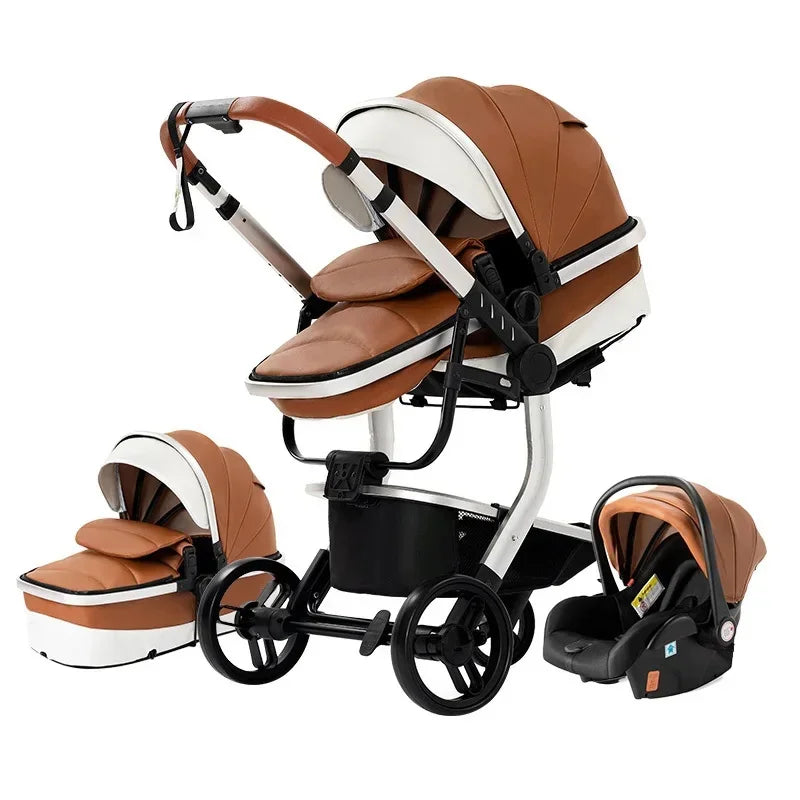 Poussette 3-en-1 Pliable
