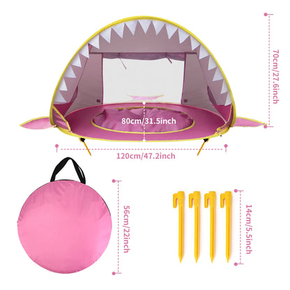 Tente avec mini piscine