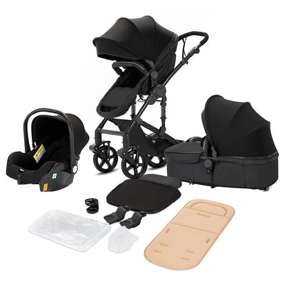 Poussette 3-en-1 Pliable